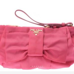 Prada Tessuto Wristlet